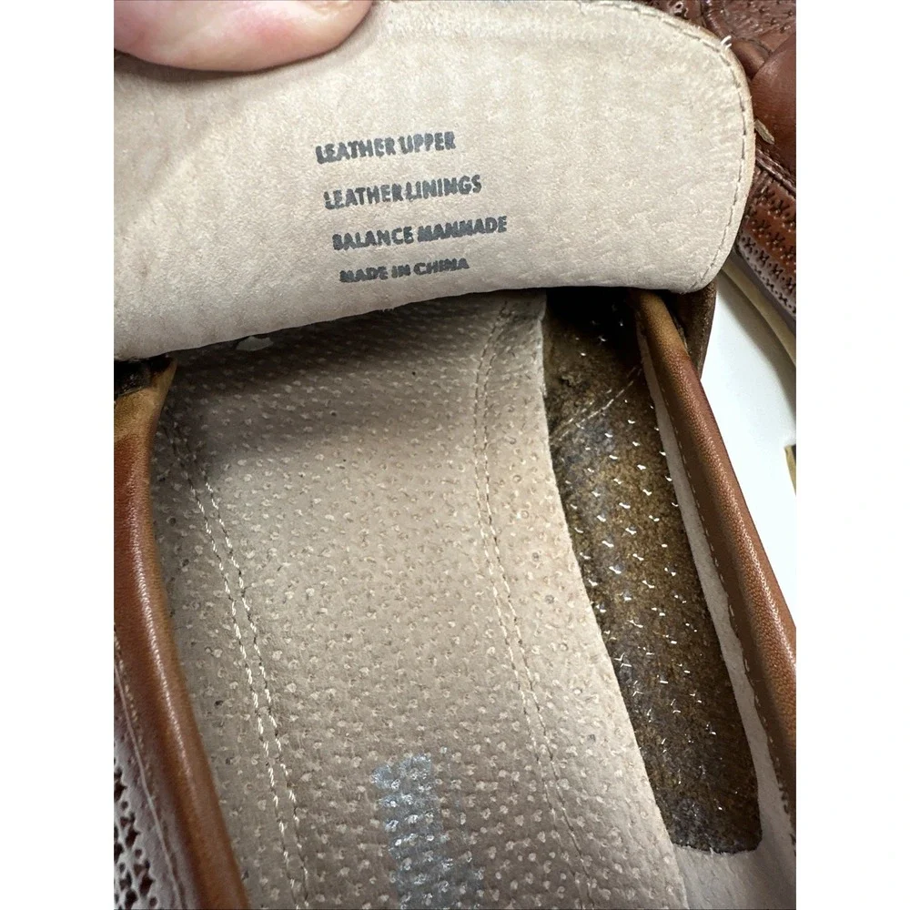 Stacy Adams Men's Shoes Size 11M‎ Belfair Moc Toe Penny Loafers Cognac 25165-221